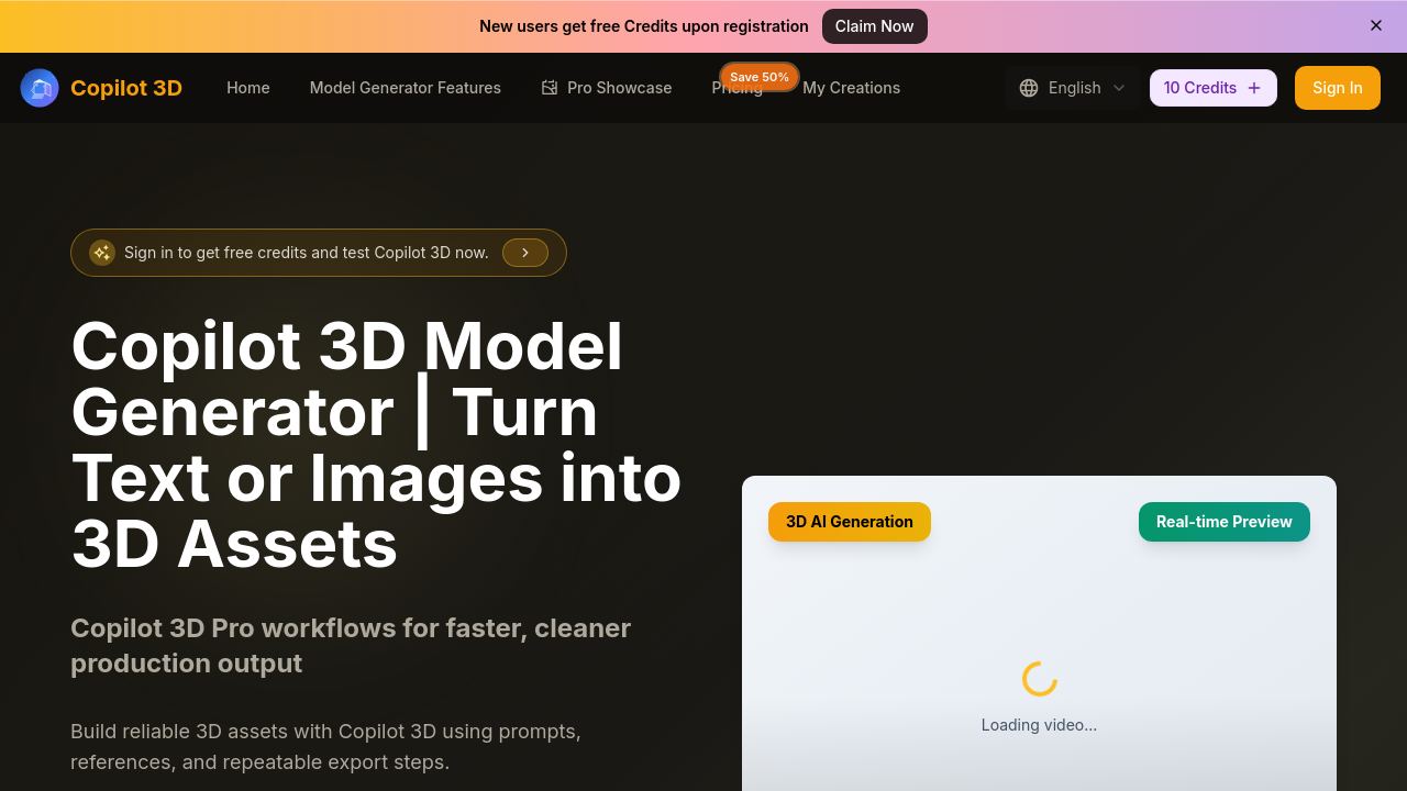 Copilot 3D
