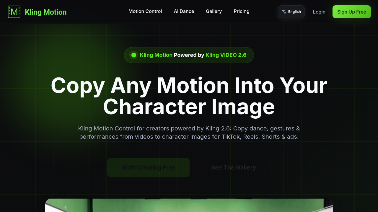 Kling Motion