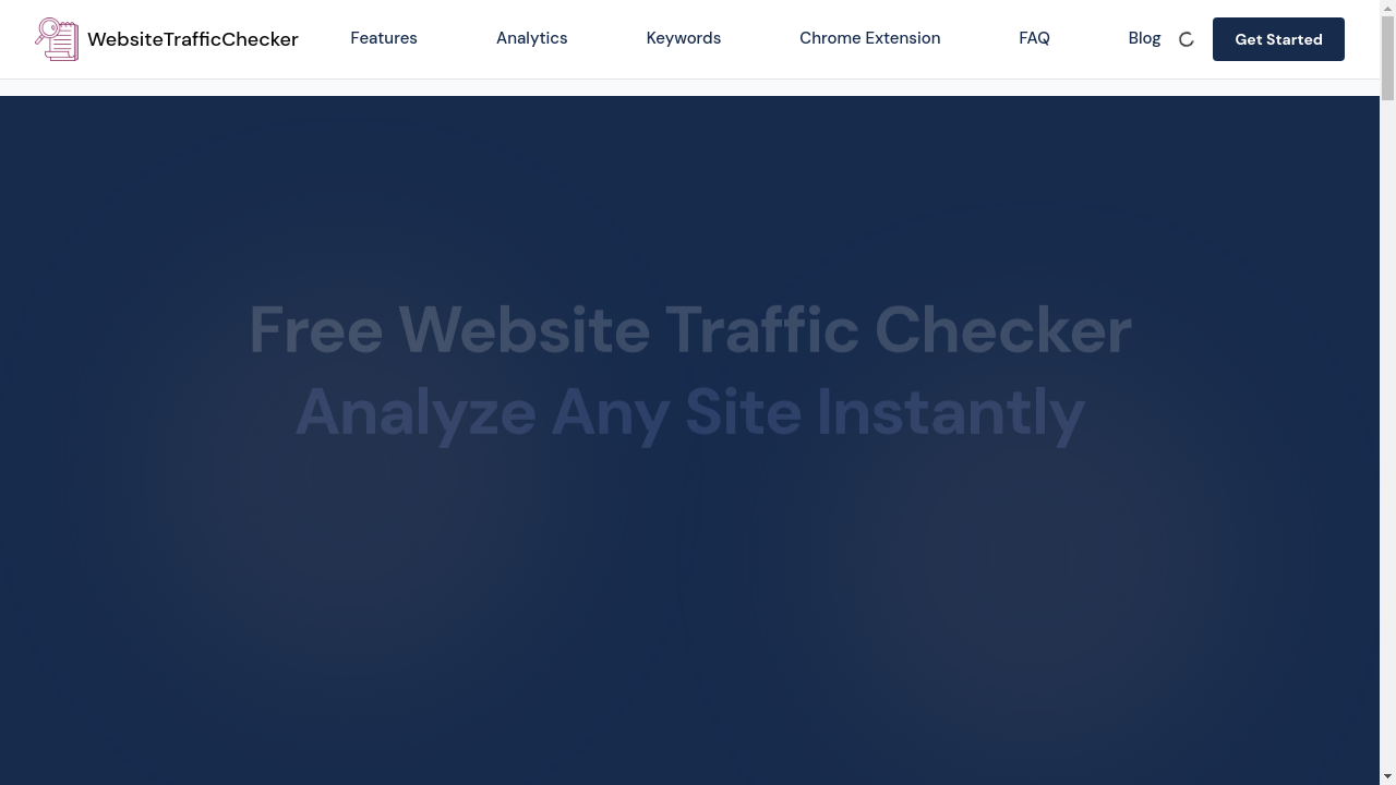 Website Traffic Checker