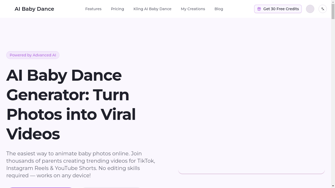 AI Baby Dance
