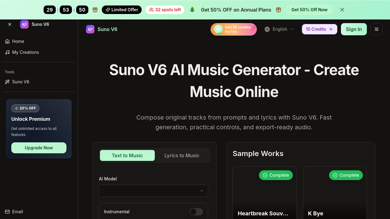Suno V6