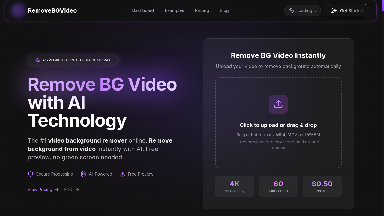 remove bg video